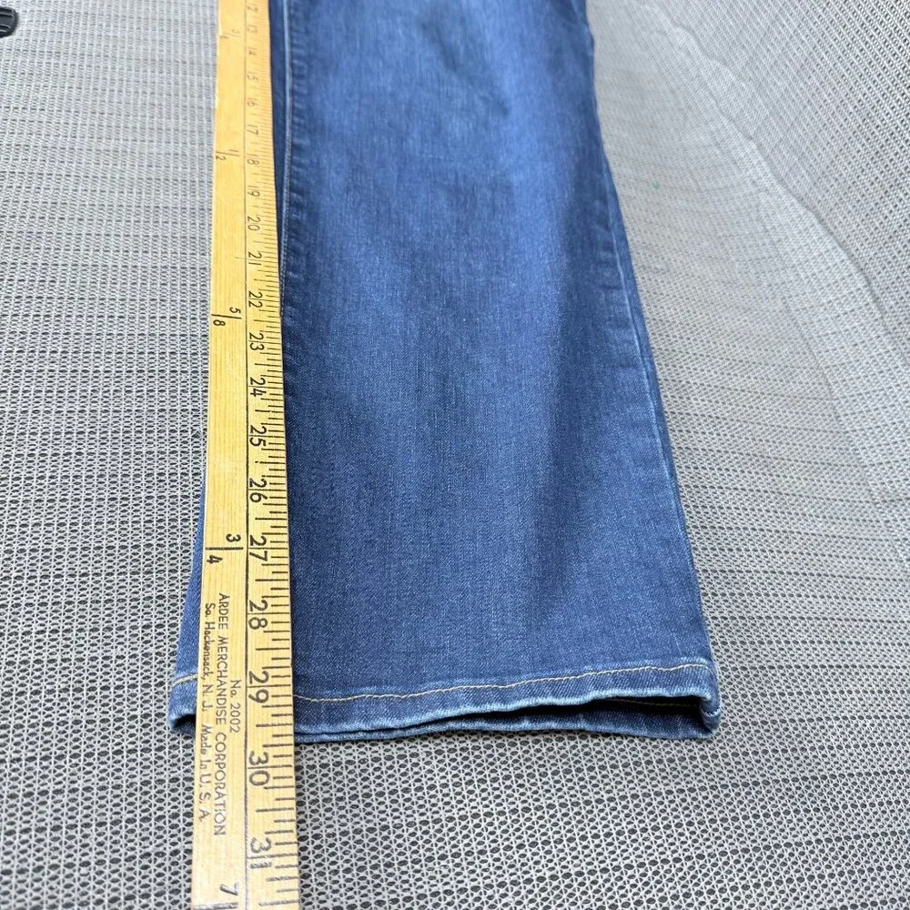 Architect Womens Size 12 Straight Leg Blue Jeans Cotton Blend - Picture 7 of 9